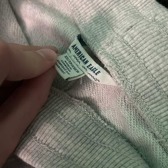 Selling American Eagle grey joggers that are not sold anymore. Size is XS/TP - Picture 2 of 2